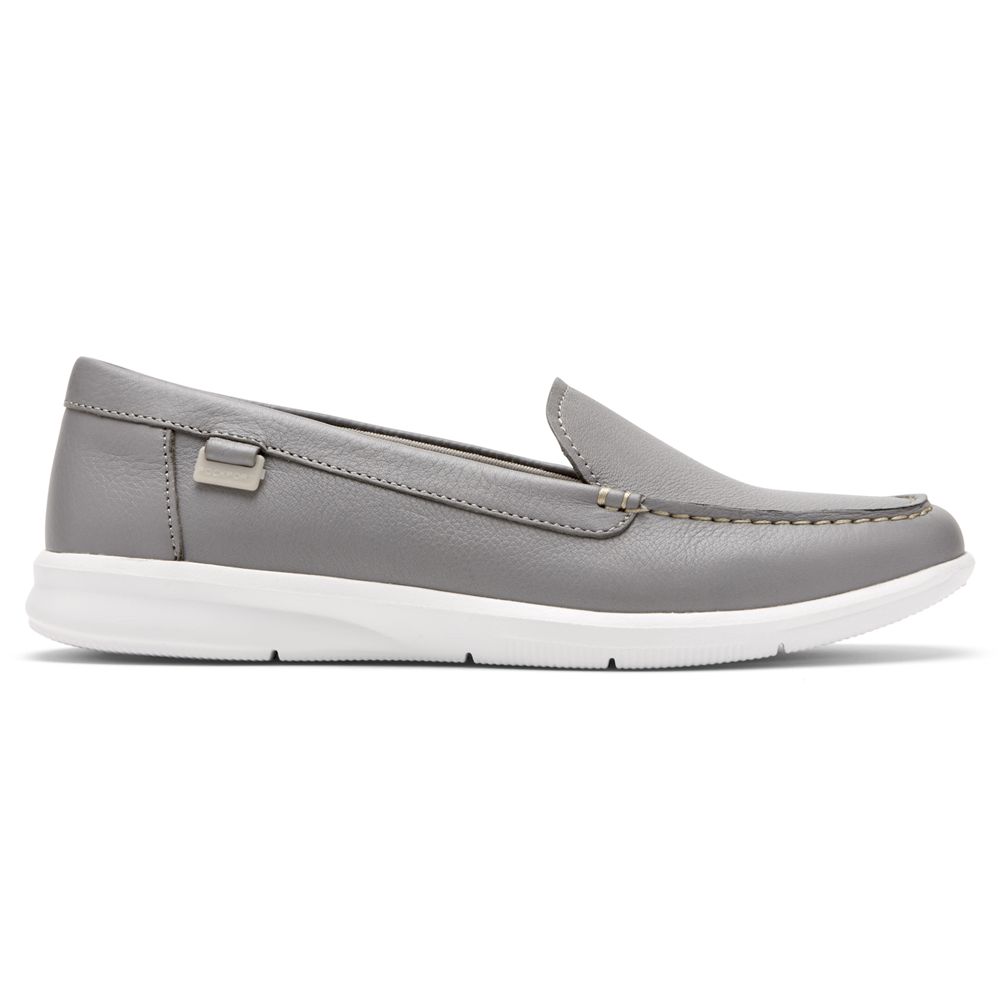 Rockport Canada Ayva Washable - Womens Loafers Grey (PES502346)